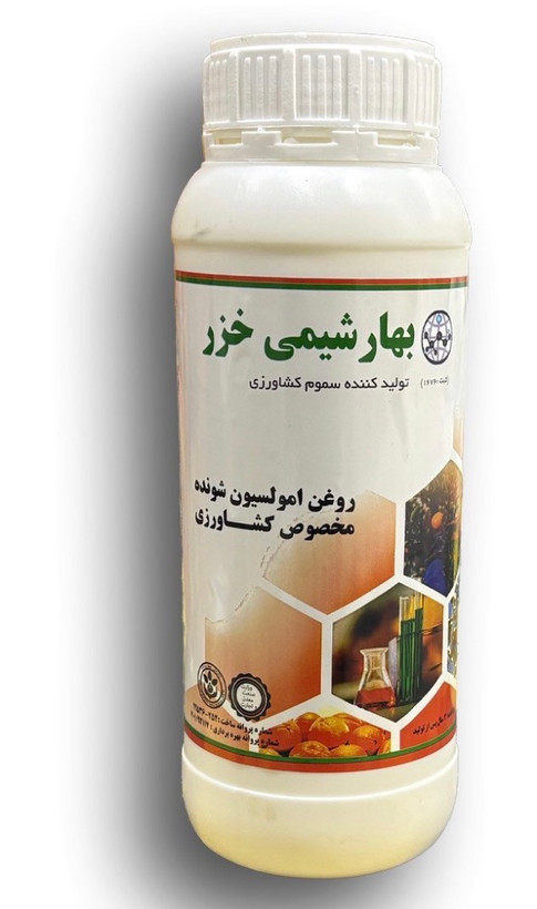 روغن ولک امولسیون شونده بهار شیمی خزر 1 لیتری